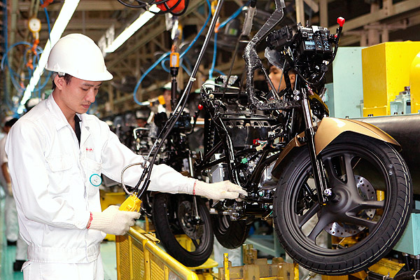 3 yêu cầu bảo đảm chất lượng của CSSX linh kiện xe mô tô, gắn máy, Thông tư 45/2012/TT-BGTVT 