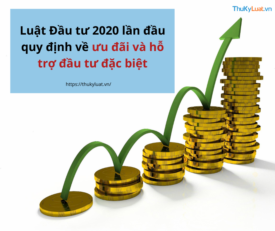 ưu đãi và hỗ trợ đầu tư đặc biệ, Luật Đầu tư 2020